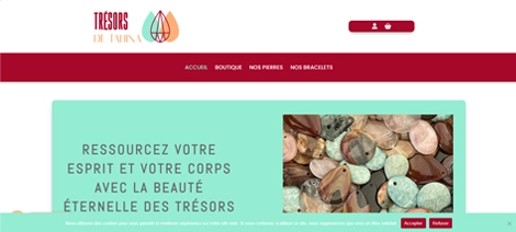 site-tresors-de-tahina Site e-commerce les Trésors de Tahina